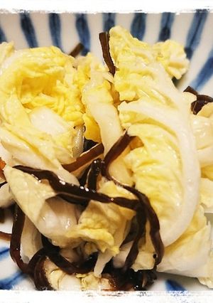 市販のらっきょう酢使用☆白菜漬け-レシピのメイン写真