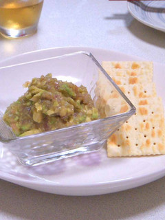 マグロとアボカドのタルタルおつまみ-レシピのメイン写真