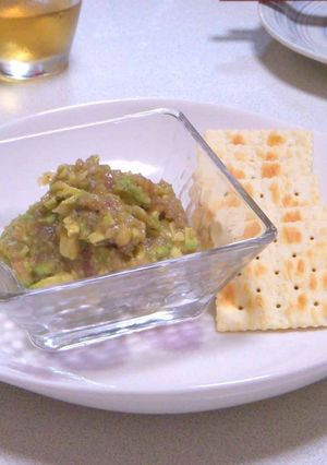 マグロとアボカドのタルタルおつまみ-レシピのメイン写真