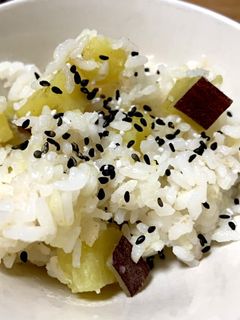 炊飯器でさつま芋ごはん-レシピのメイン写真