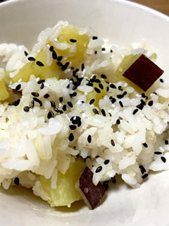 炊飯器でさつま芋ごはん-レシピのメイン写真