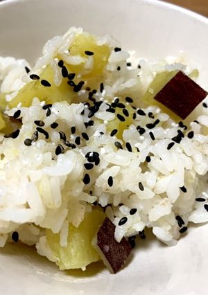 炊飯器でさつま芋ごはん-レシピのメイン写真