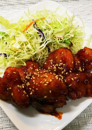 ヤンニョムチキン-レシピのメイン写真