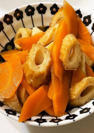 竹輪の煮物-レシピのメイン写真