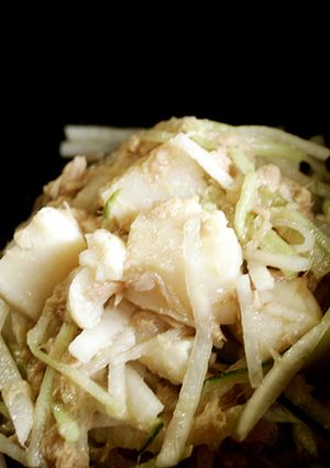 大根とツナとホタテのさっぱりポン酢サラダ-レシピのメイン写真