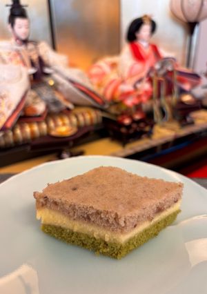 ひな祭りにひしもちみたいな米粉蒸しパン-レシピのメイン写真