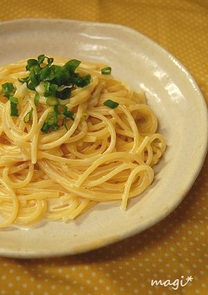 ひとりごはん☆明太マヨスパデティ。-レシピのメイン写真