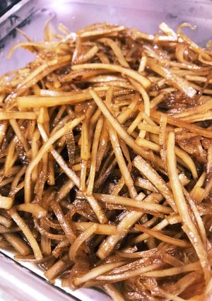 ネギごぼうの金平-レシピのメイン写真