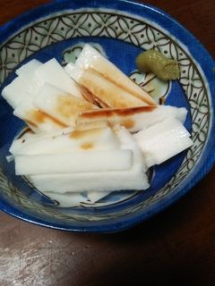 山芋 わさび醤油-レシピのメイン写真