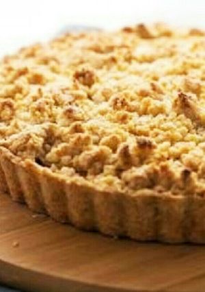 アップルタルトのサクサククランブルのせ♪-レシピのメイン写真