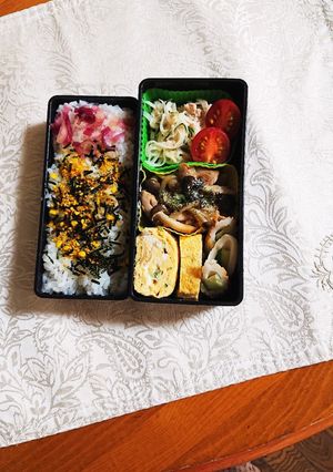 今朝は体調悪かったので頑張ったお弁当です-レシピのメイン写真