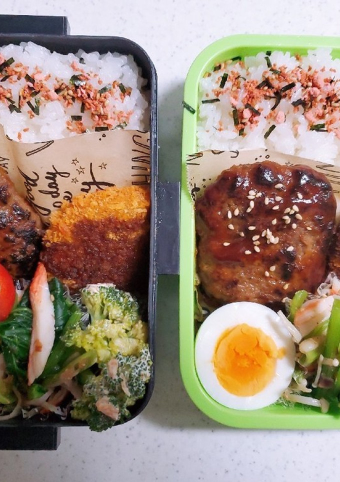 ☆高校生娘と私のお弁当☆142-レシピのメイン写真