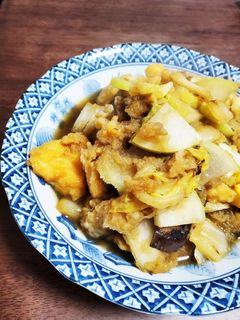 鯛と白菜のみぞれ煮-レシピのメイン写真