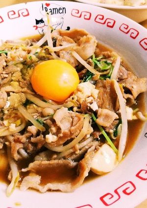 寒い日にはこれ！すき焼きうどん-レシピのメイン写真