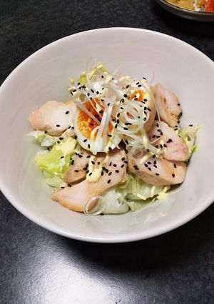 超簡単!やわらか鶏胸チャーシュー丼-レシピのメイン写真