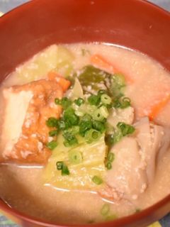 残り野菜のビーガン酒粕汁-レシピのメイン写真