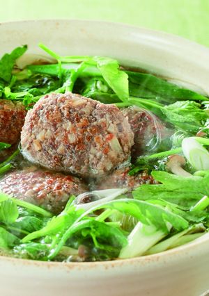 香味♪獅子頭鍋（しずとうなべ）-レシピのメイン写真