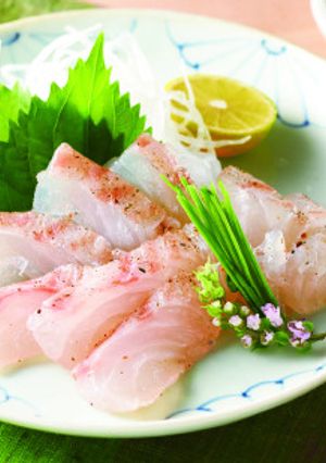 昆布締め風♪鯛のお刺身-レシピのメイン写真
