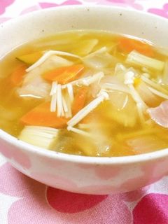 野菜たっぷりスープ【食材使いきりレシピ】-レシピのメイン写真