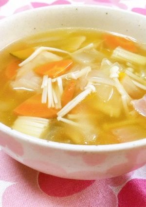 野菜たっぷりスープ【食材使いきりレシピ】-レシピのメイン写真
