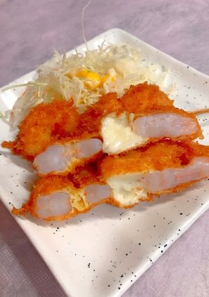海老とカマンベールチーズの串揚げ-レシピのメイン写真