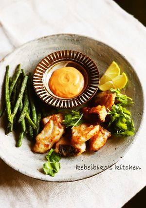 鱈の中華衣揚げ＊チリマヨソース-レシピのメイン写真