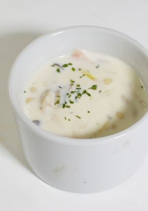きのこの白いスープ-レシピのメイン写真