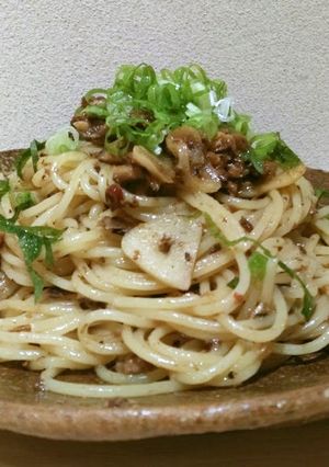 ピリ辛いわしの和風ペペロンチーノ-レシピのメイン写真