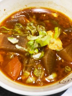 韓国風ピリ辛スープ-レシピのメイン写真
