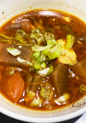 韓国風ピリ辛スープ-レシピのメイン写真