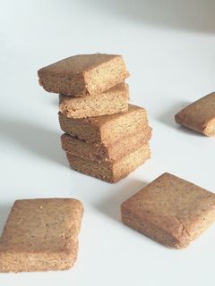 ココナッツオイルで米粉ときなこのクッキー-レシピのメイン写真