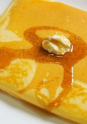 米粉でホットケーキ！もちもち食感♪-レシピのメイン写真