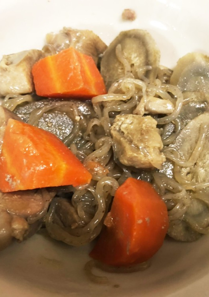鶏ごぼう-レシピのメイン写真