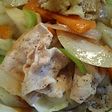 ポン酢でいただく♪定食屋さんの野菜炒め