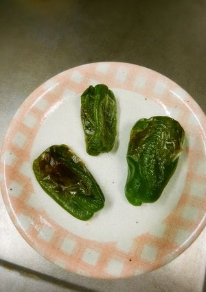 包丁まな板不要♪洗い物0♪丸ごとピーマン-レシピのメイン写真