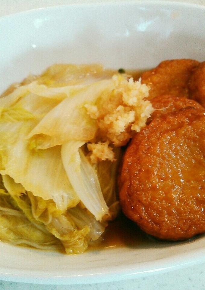 白菜とさつま揚げの煮物-レシピのメイン写真