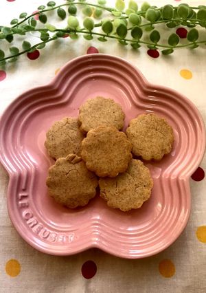 計り不要！米粉で作るきなこクッキー-レシピのメイン写真