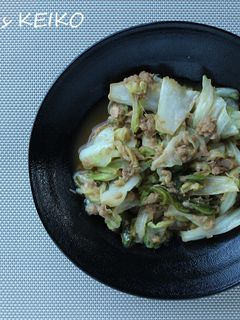 きゃべつとツナの煮物-レシピのメイン写真