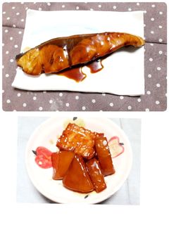 鰻のたれで簡単!おいしい!ぶりの照り焼き-レシピのメイン写真