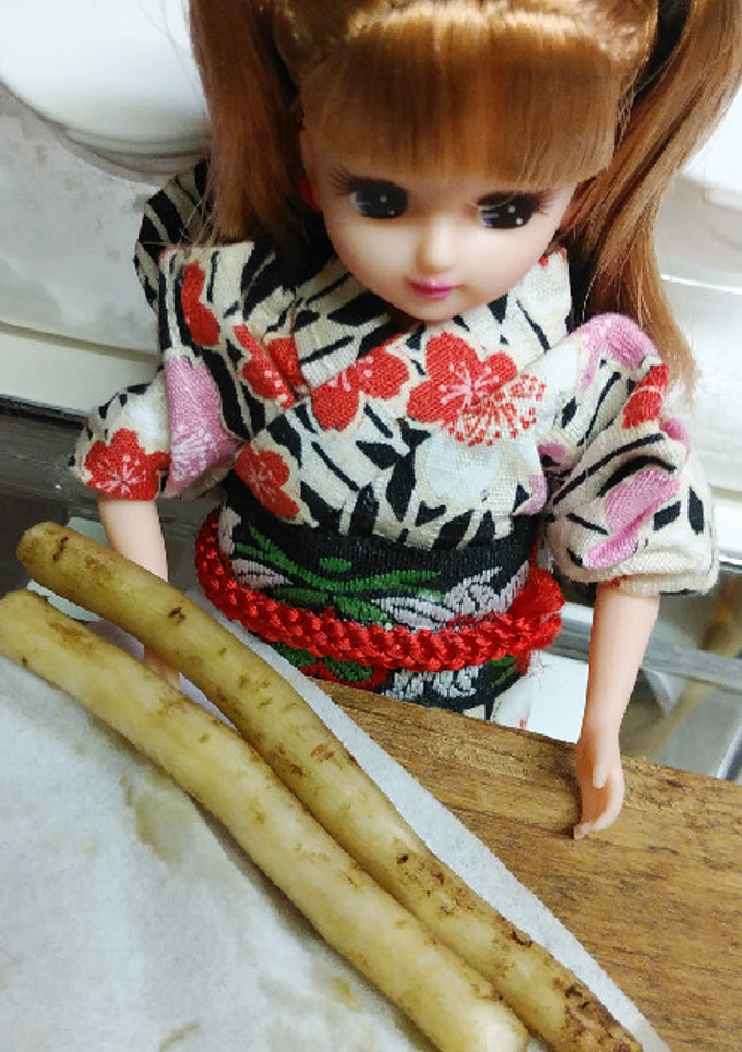 リカちゃん♡ごぼう皮処理！？ꕤ*.ﾟ-レシピのメイン写真