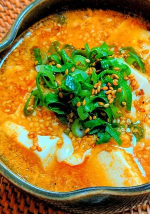 コチュジャン豆富スープ-レシピのメイン写真