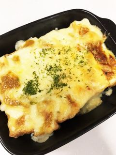 厚揚げのカレーマヨチーズ焼き-レシピのメイン写真