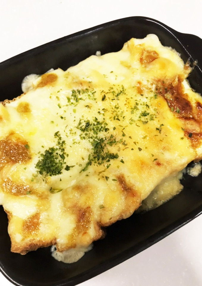 厚揚げのカレーマヨチーズ焼き-レシピのメイン写真