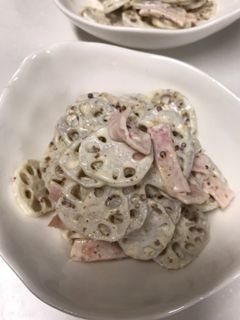 れんこんマヨサラダ-レシピのメイン写真