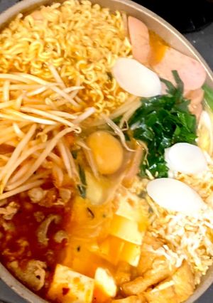 辛ラーメンで簡単プデチゲ-レシピのメイン写真