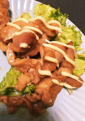 子育て中の照り焼きチキン-レシピのメイン写真