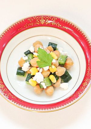 ひよこ豆のサラダ-レシピのメイン写真
