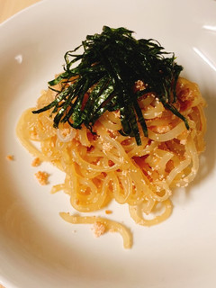 糖質制限☆白滝のたらこチーズパスタ-レシピのメイン写真