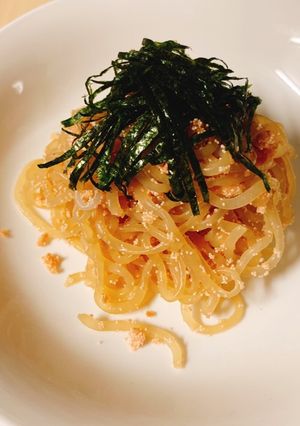 糖質制限☆白滝のたらこチーズパスタ-レシピのメイン写真