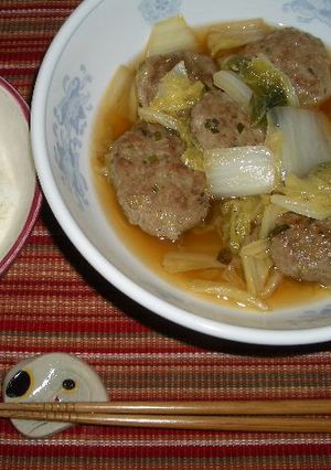 うちの中華風煮込みハンバーグ☆-レシピのメイン写真